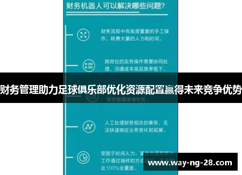 财务管理助力足球俱乐部优化资源配置赢得未来竞争优势 财务管理助力足球俱乐部优化资源配置赢得未来竞争优势